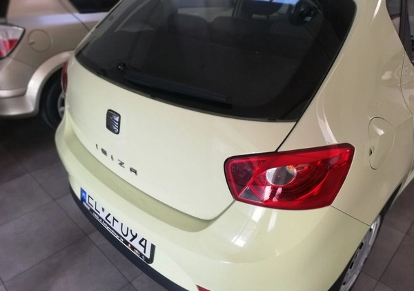 Seat Ibiza cena 22900 przebieg: 100311, rok produkcji 2009 z Łódź małe 121